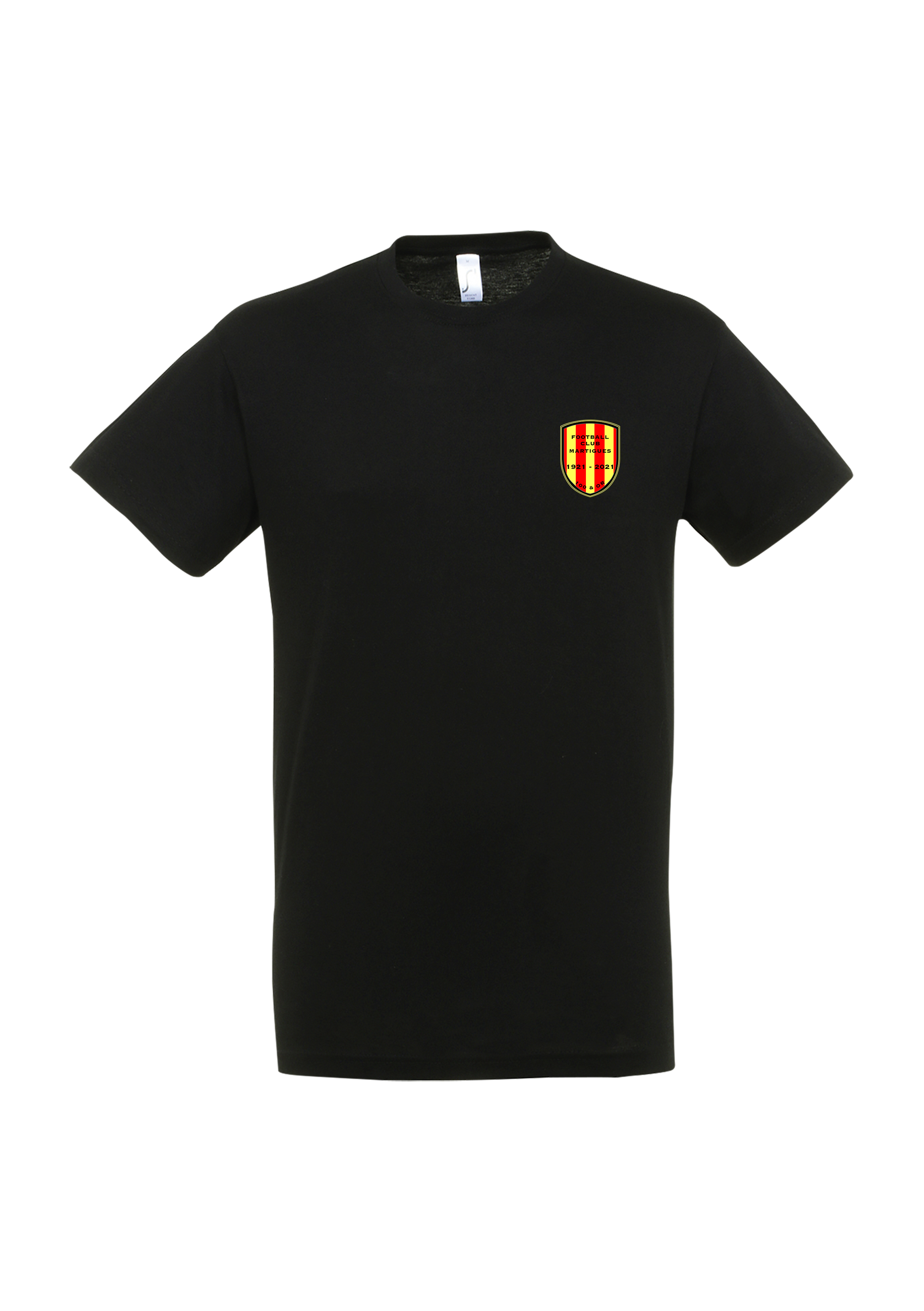 T-shirt Adulte Noir "100 et Or" - n11380309A