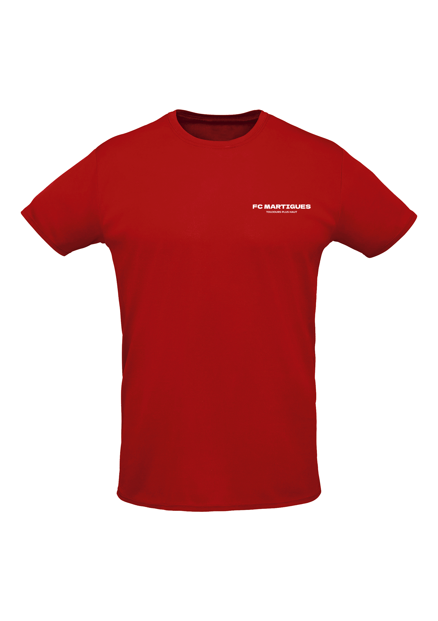 T-shirt sport Adulte FC Martigues Rouge - pn02995145A