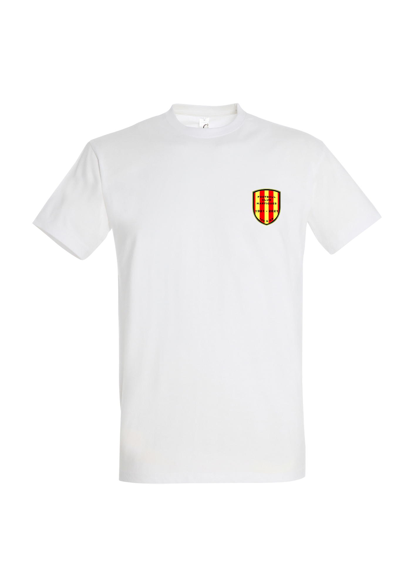 T-shirt Homme premium "100 et Or" Blanc - pn11500102A