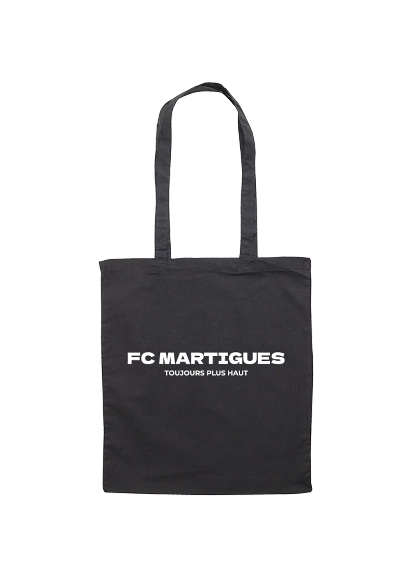 Tote Bag Noir Collection" Club" FC Martigues - TOTE-BAG-NOIR-FCM-COLLECTION-CLUB