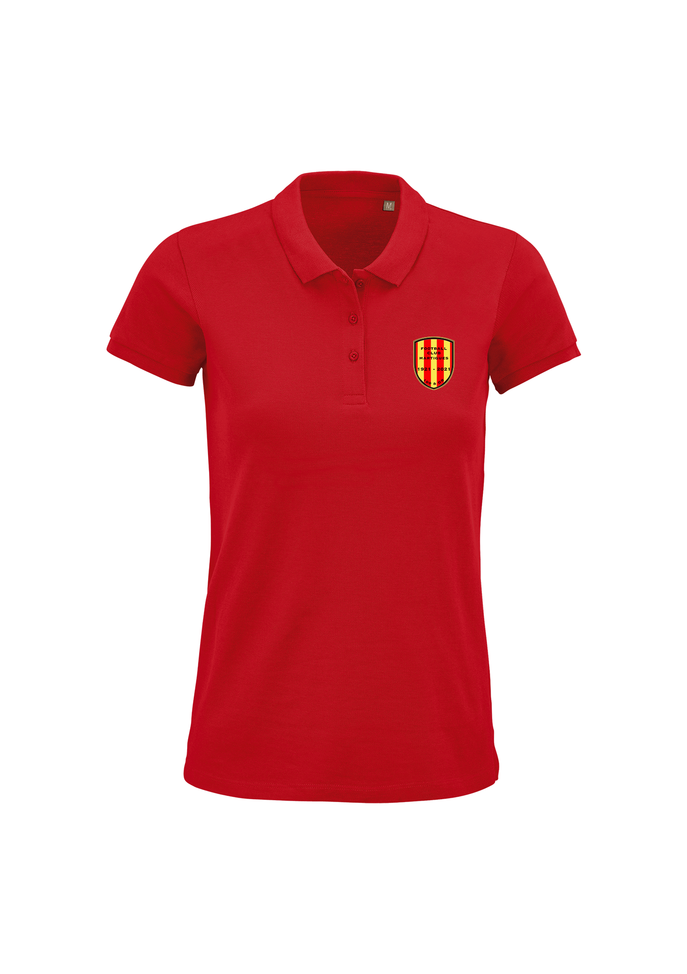 Polo Woman rouge "100 et Or" - n03575145A